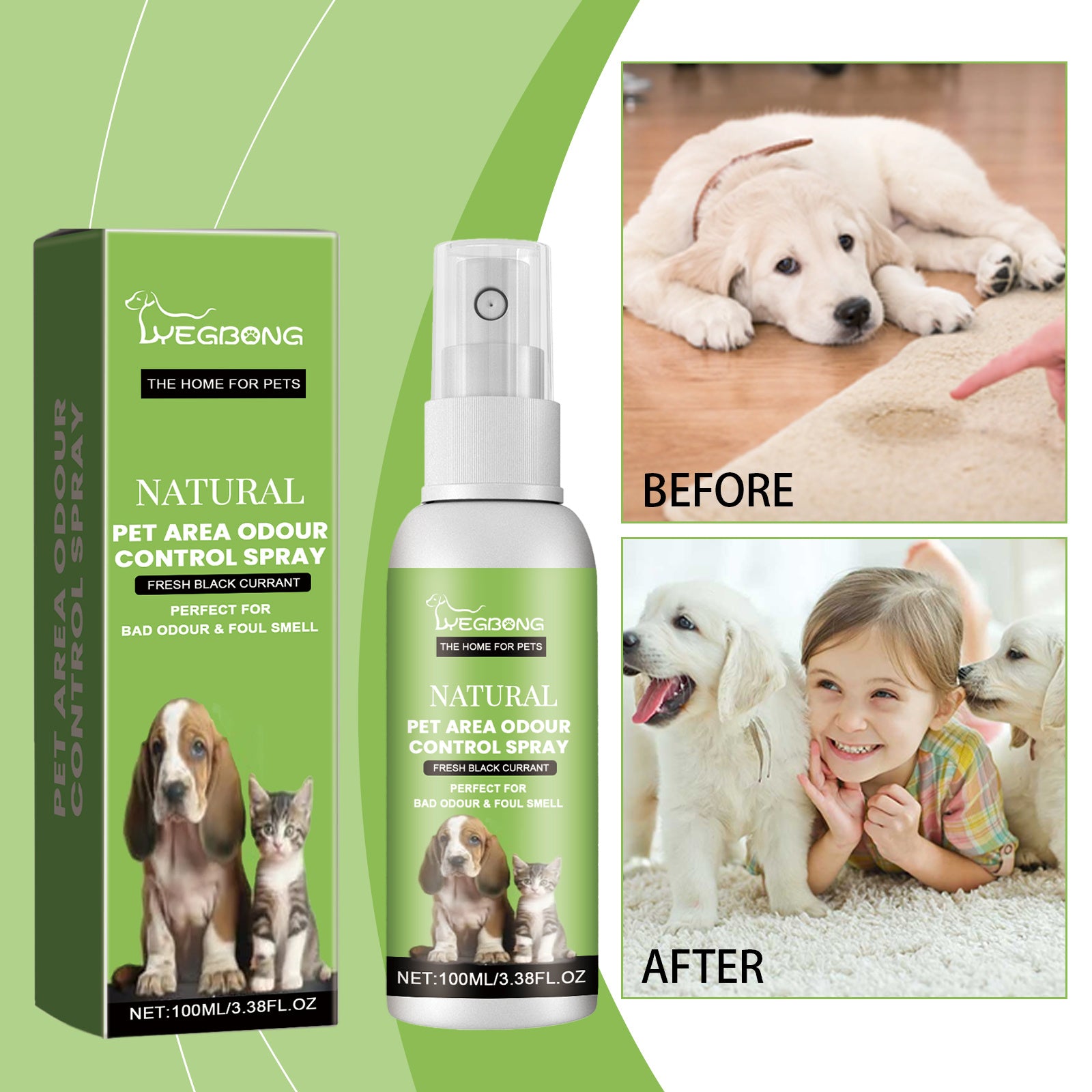 Pet Fragrance Mist – Odor & Freshness Spray