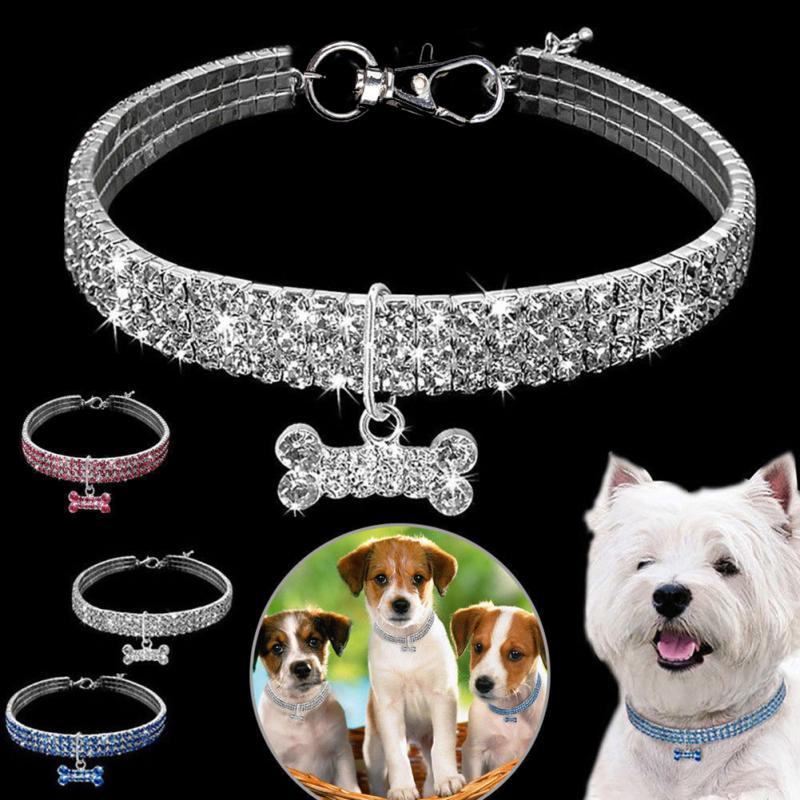 Dog Collar – Bling Rhinestone Crystal Leash