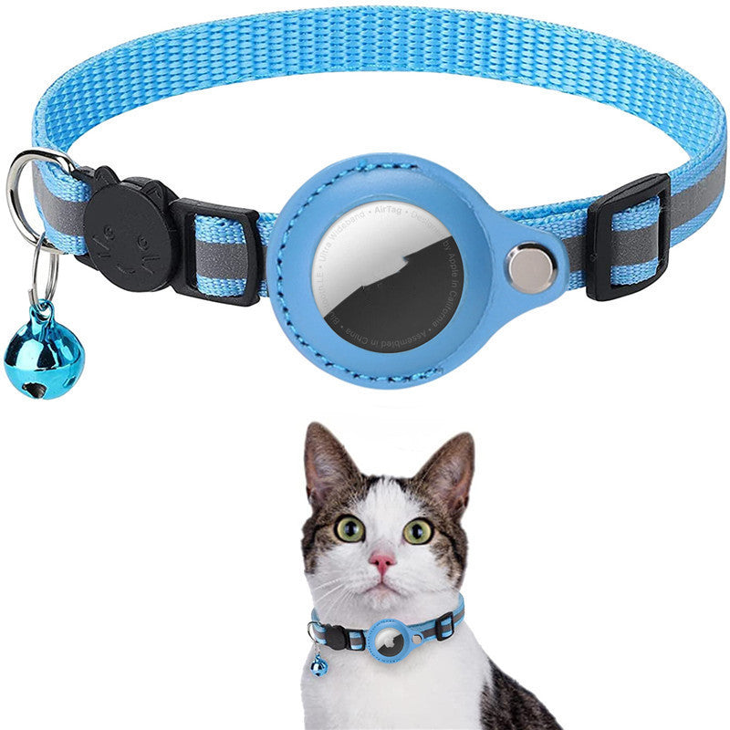 Pet Collar – Reflective Waterproof AirTag Holder