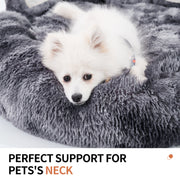 Dog Bed – Cozy Bear Paw Plush Bed
