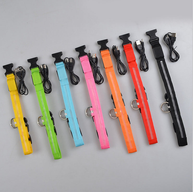 Pet Collar – LED Luminous Night Safety Glow