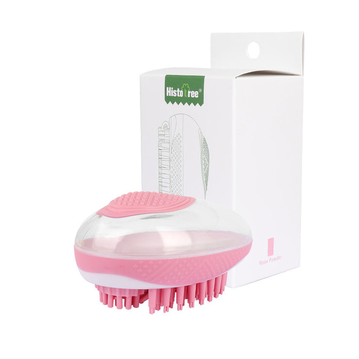 Pet Bath Brush – Silicone Grooming Comb