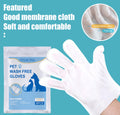 Pet Wipes, Cleaning Wipes, Feline Leave-In Non-Woven Gloves Leave-In - Set Of 6
