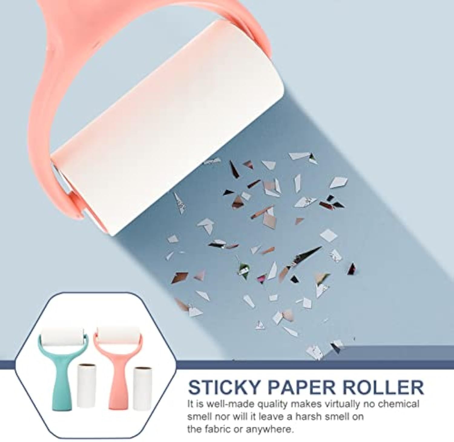 Lint Roller – Refillable Pet Hair & Fuzz Remover