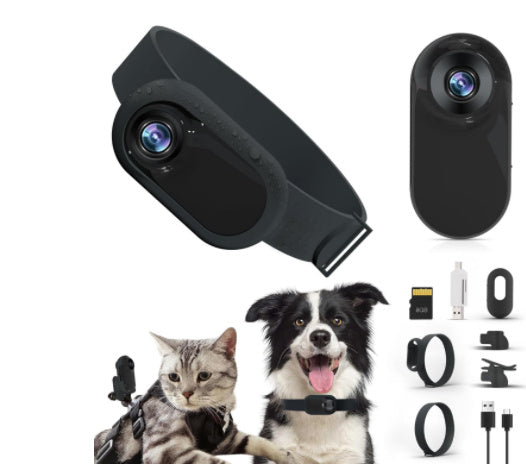 Pet Collar Camera – Wireless Recorder