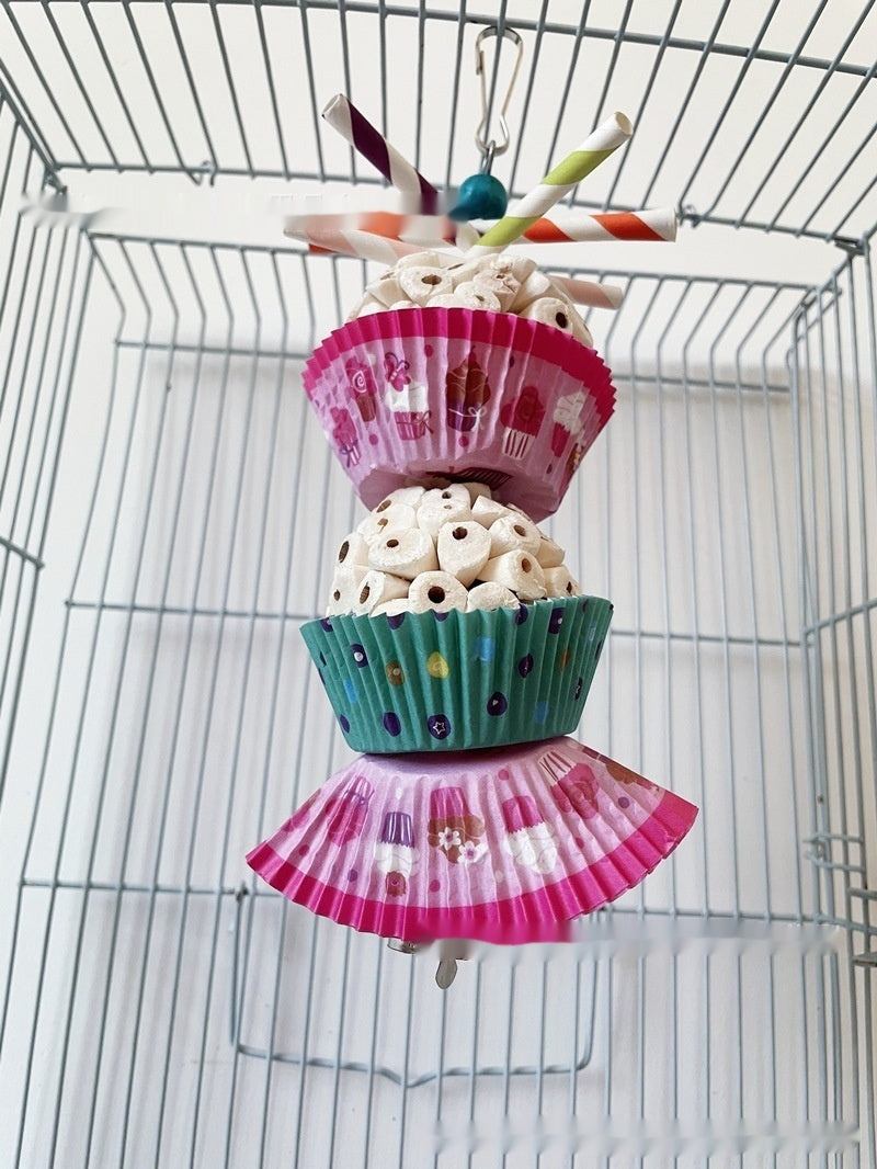 Parrot Edible Chewing Ball Toy