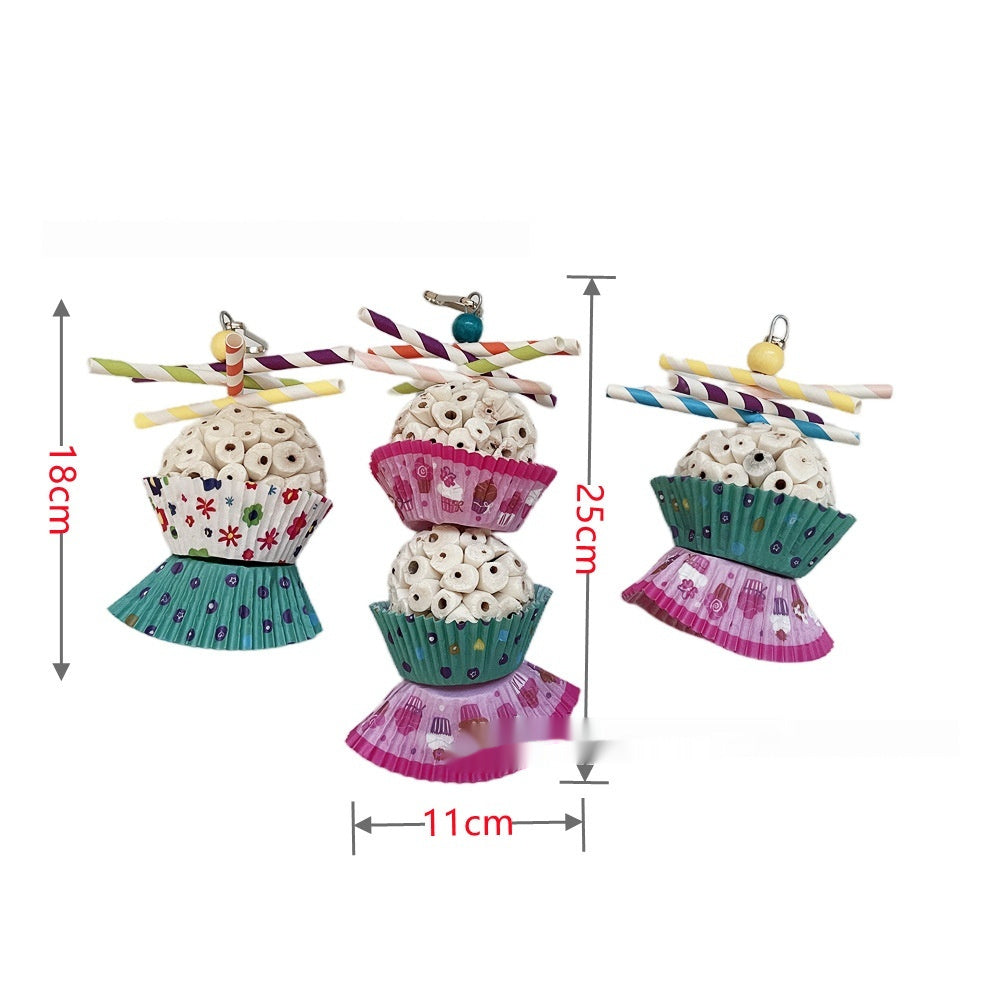 Parrot Edible Chewing Ball Toy