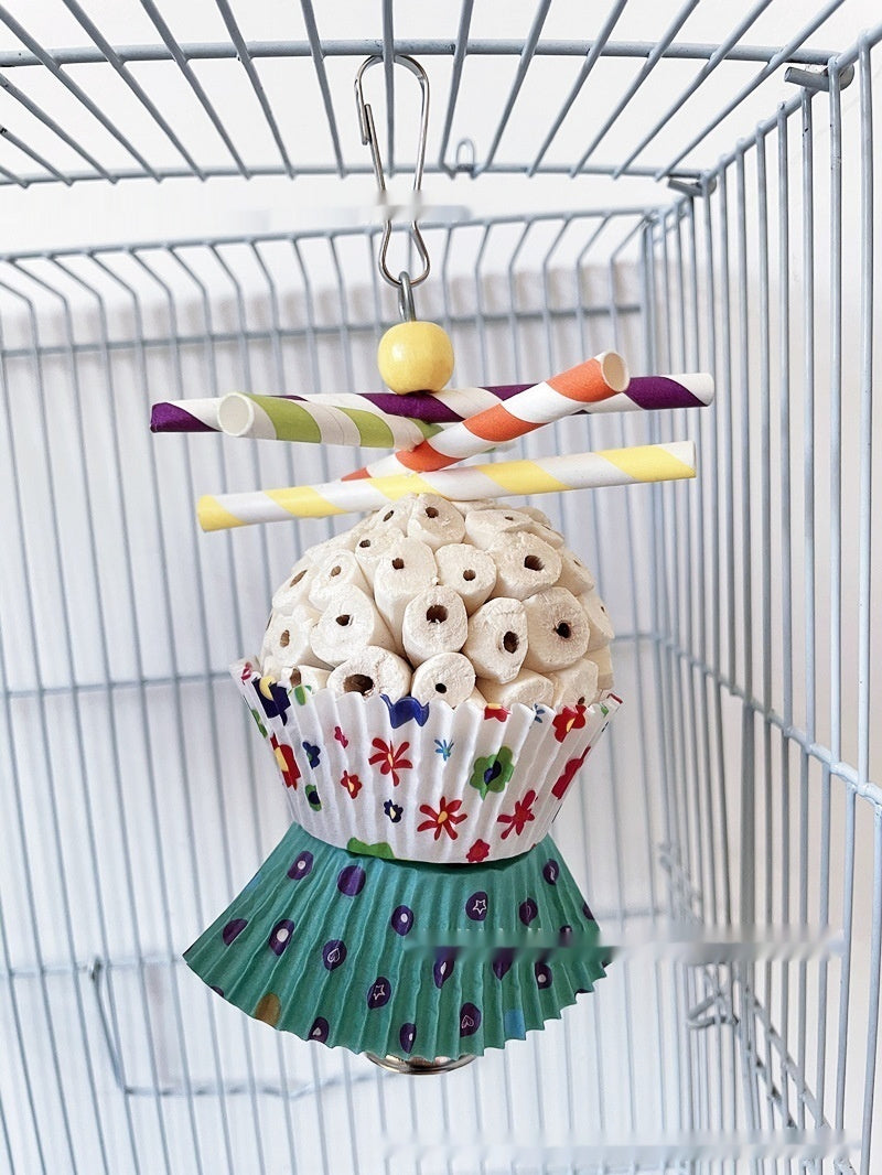 Parrot Edible Chewing Ball Toy