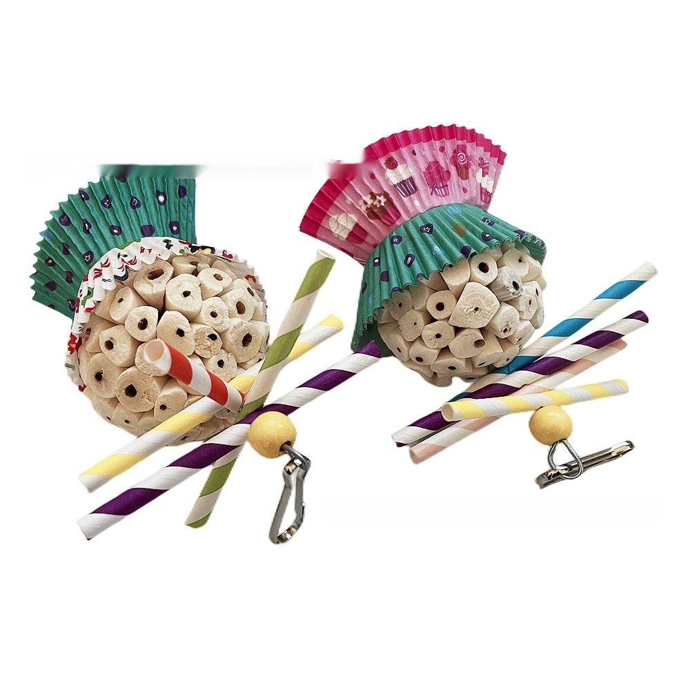 Parrot Edible Chewing Ball Toy