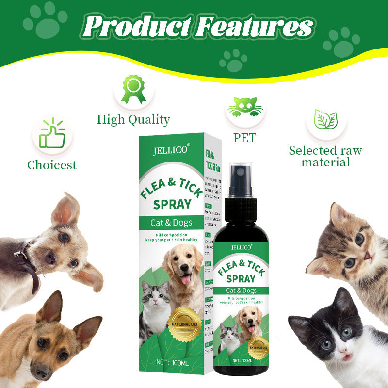 Dog Cat In Vitro Pet Skin Itching Spray