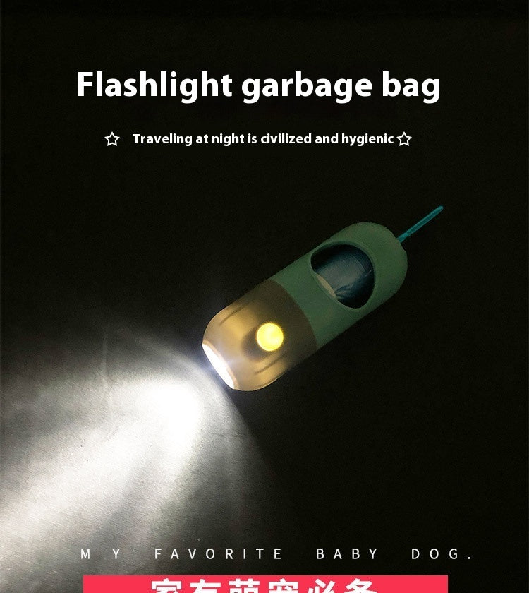 Pet Waste Bag Dispenser – LED Light Holder