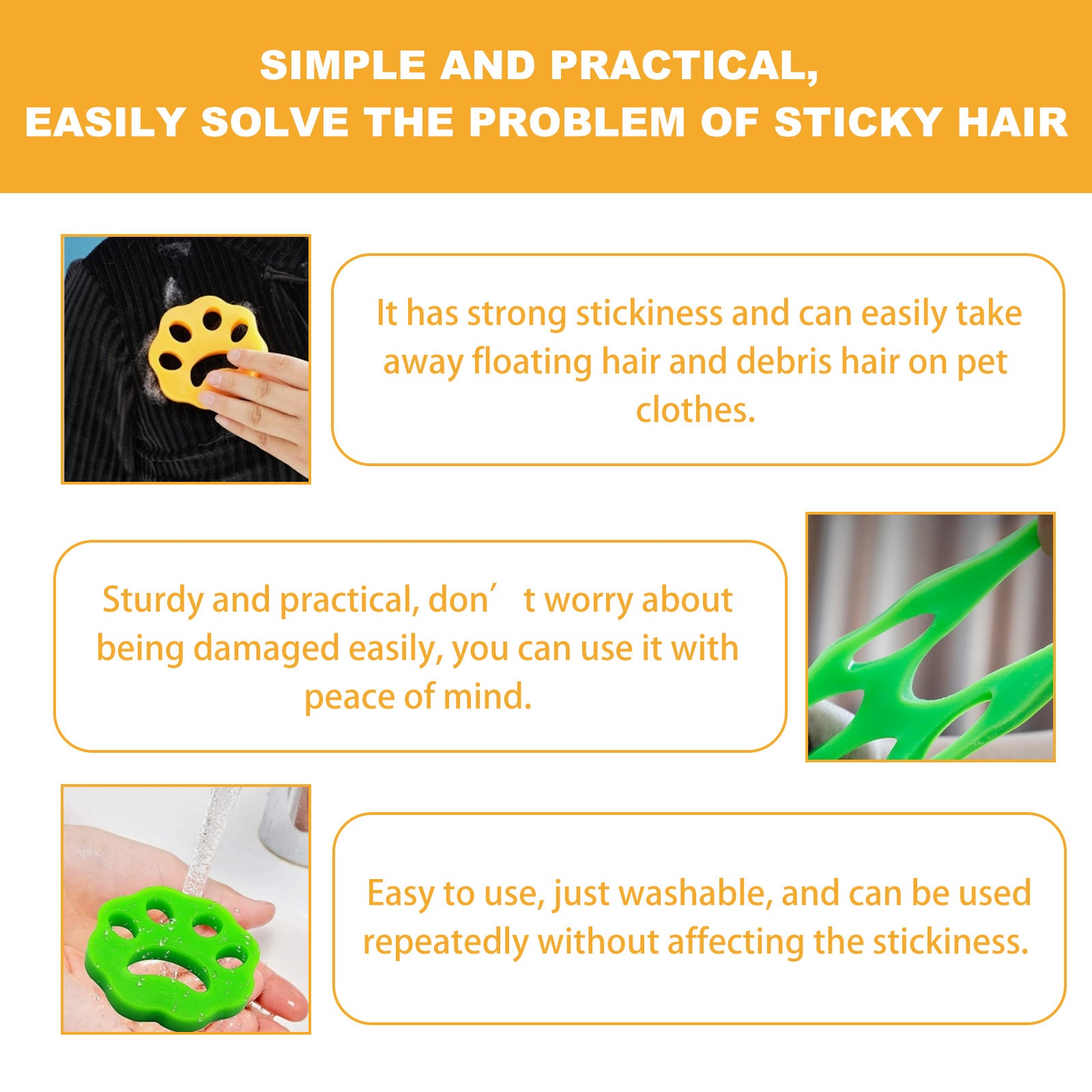 Pet Hair Remover – Laundry Lint Catcher (2-Pack)