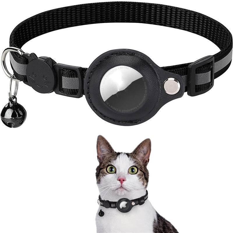 Pet Collar – Reflective Waterproof AirTag Holder