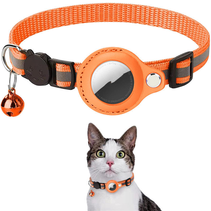 Pet Collar – Reflective Waterproof AirTag Holder