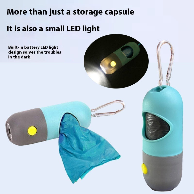 Pet Waste Bag Dispenser – LED Light Holder
