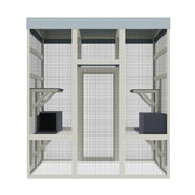 Wooden Pet Waterproof Cat Cage