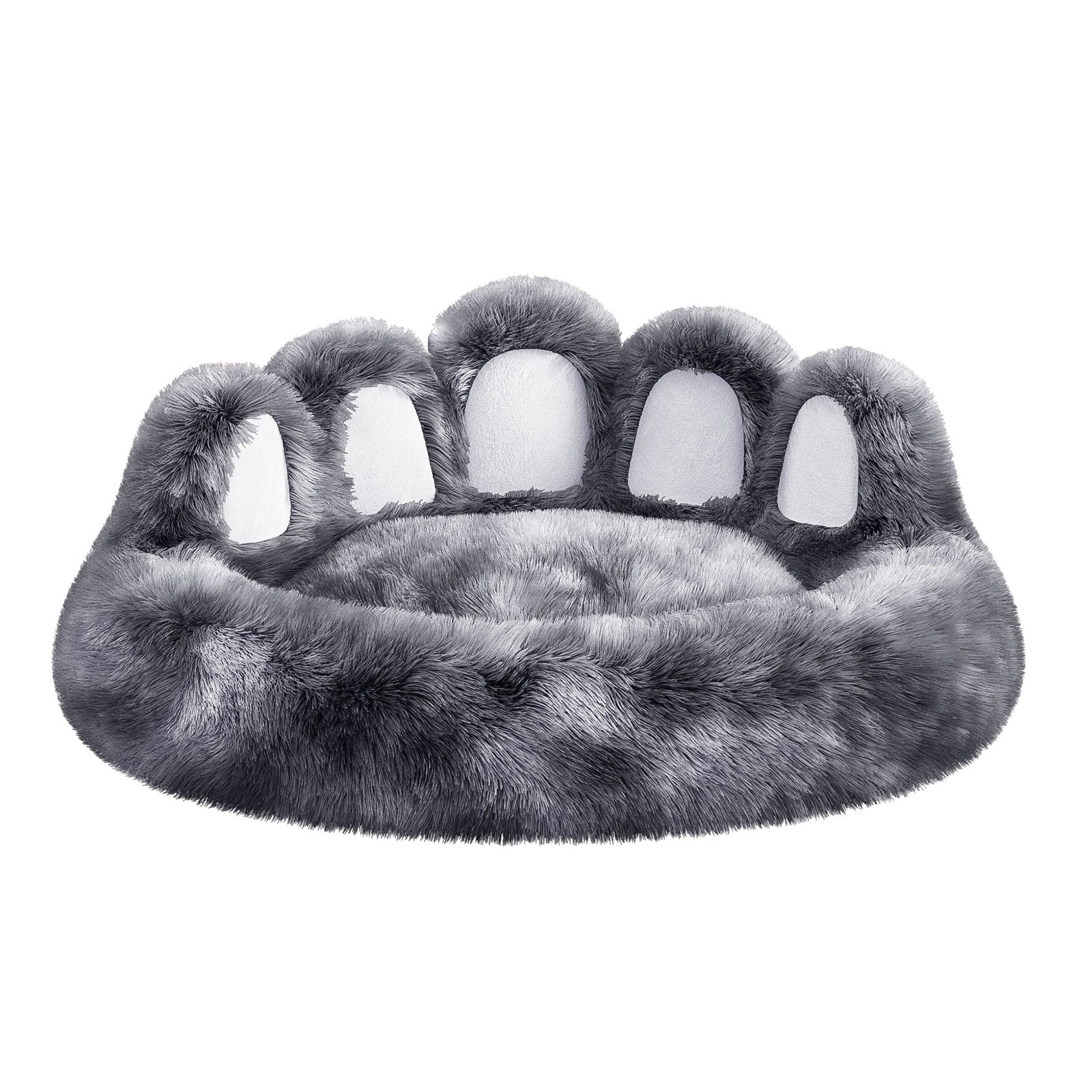 Dog Bed – Cozy Bear Paw Plush Bed