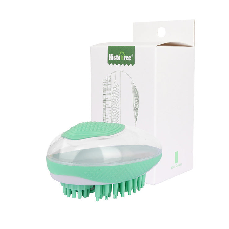Pet Bath Brush – Silicone Grooming Comb
