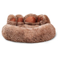 Dog Bed – Cozy Bear Paw Plush Bed