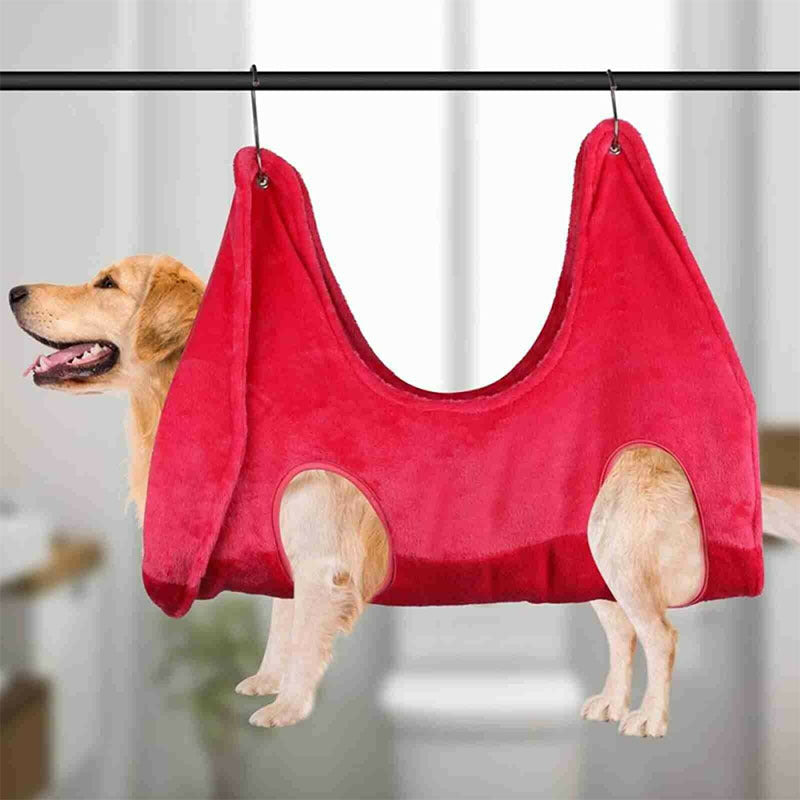 Pet Grooming Hammock – Breathable Restraint Bag