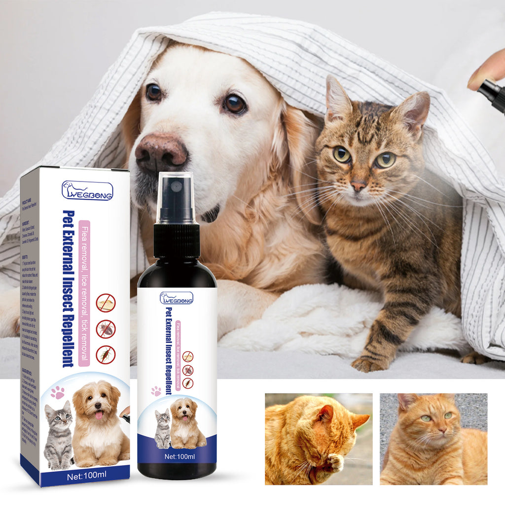 Pet Flea Spray – Tick & Itch Relief