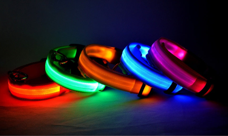 Pet Collar – LED Luminous Night Safety Glow
