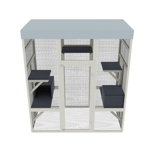 Wooden Pet Waterproof Cat Cage