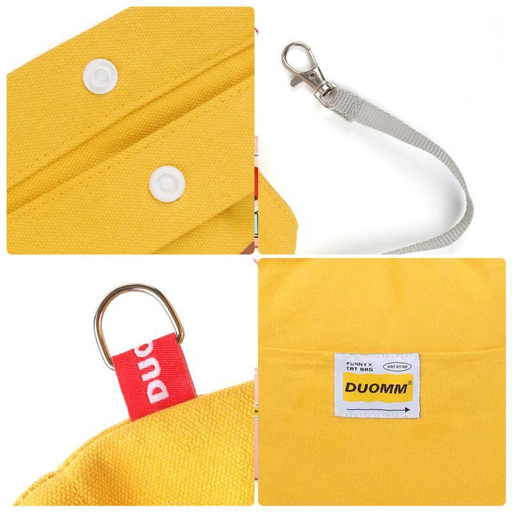 Pet Carrier – Canvas Shoulder Tote Bag