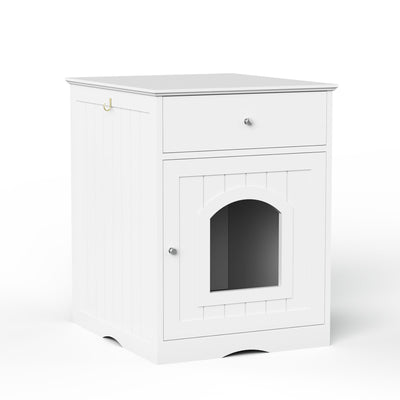 Wooden Pet Cage, Cat Home Bedside Table