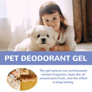 Pet Cat & Dog Deodorant Gel, Cattery Cattery Clean Smell Air Refreshing Deodorant Gel