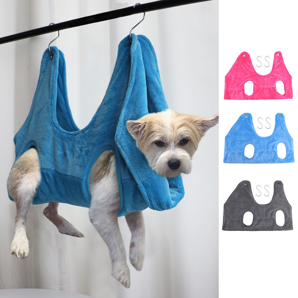 Pet Grooming Hammock – Breathable Restraint Bag