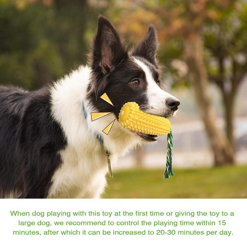 PROKEl Dog Chew Toy – Squeaky Corn Stick