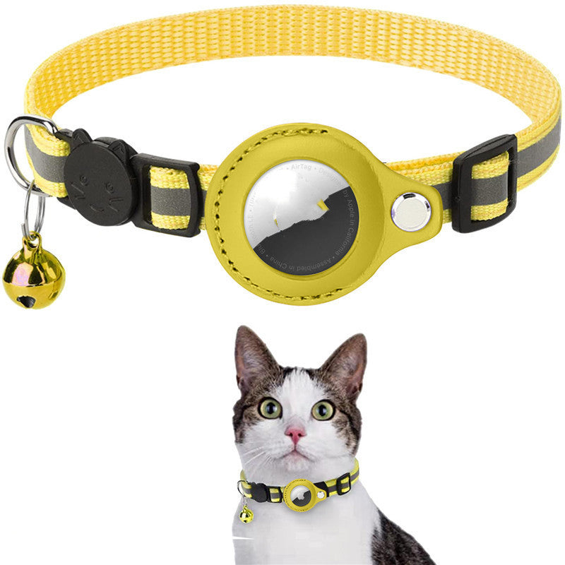 Pet Collar – Reflective Waterproof AirTag Holder