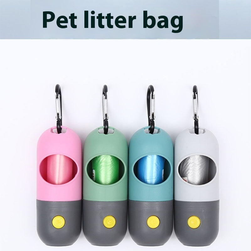 Pet Waste Bag Dispenser – LED Light Holder