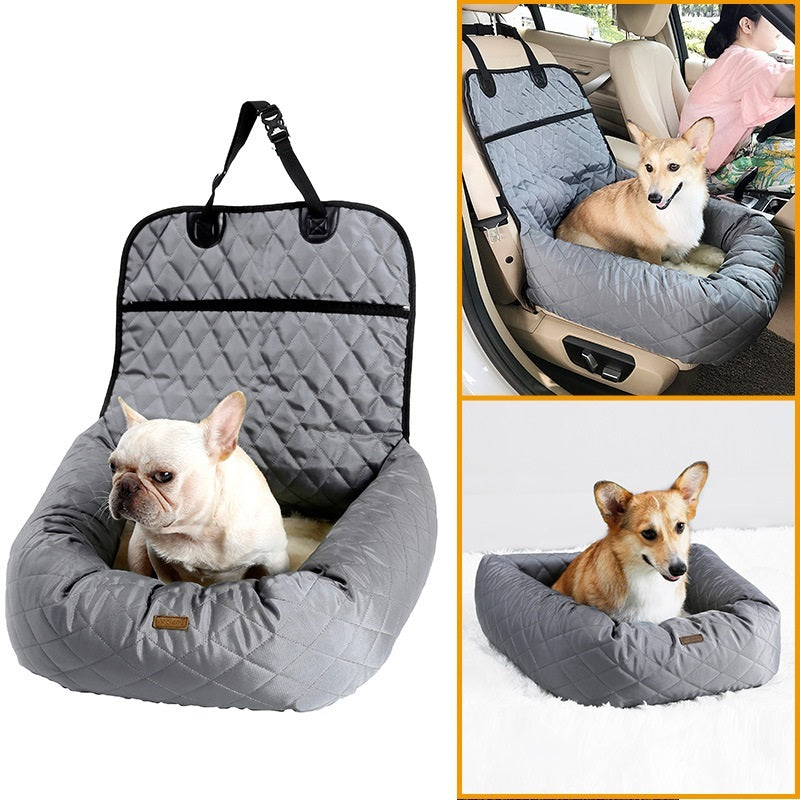 2-in-1 Dog Carrier & Car Seat Bed