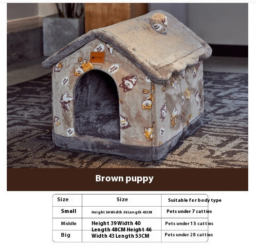 Foldable Pet Villa