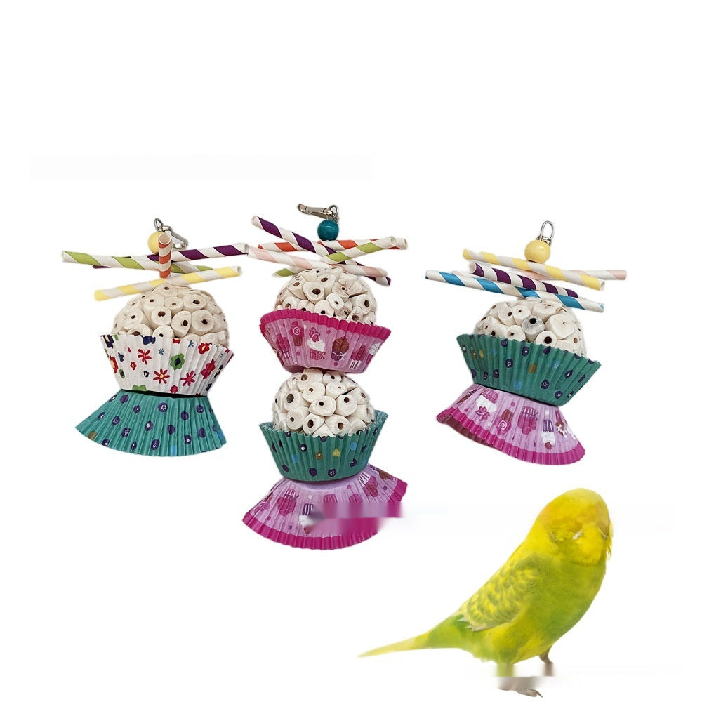 Parrot Edible Chewing Ball Toy