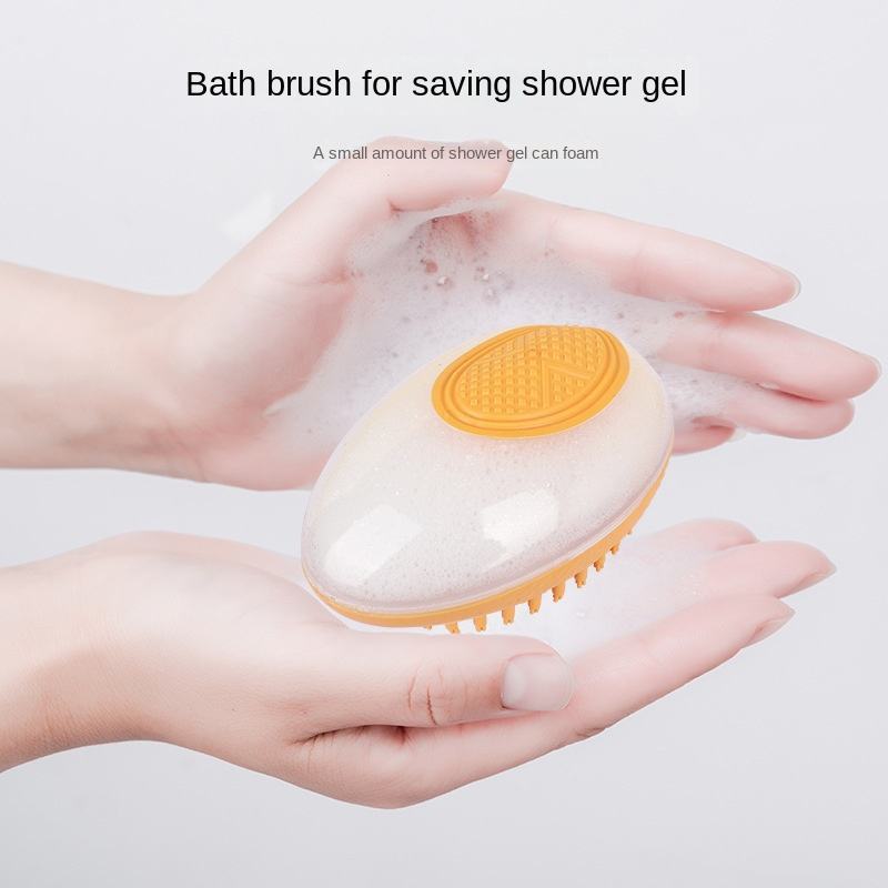 Pet Bath Brush – Silicone Grooming Comb