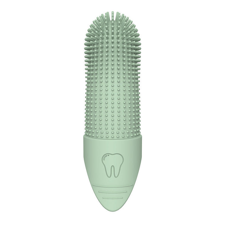 Pet Silicone Finger Toothbrush Oral Cleaning Pet Toothbrush