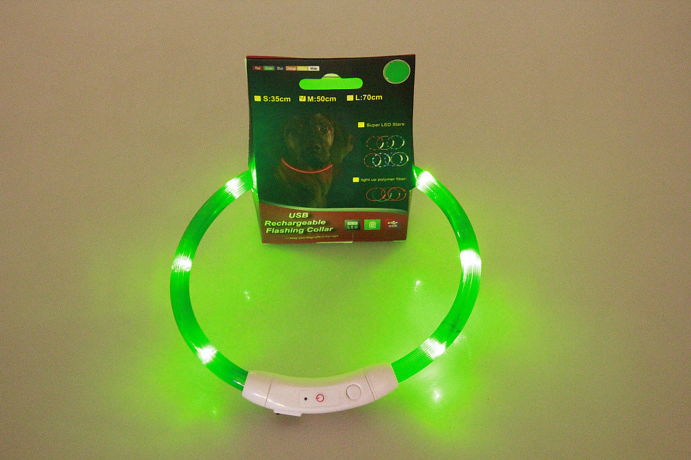 Pet Collar – USB Rechargeable Glow Necklace