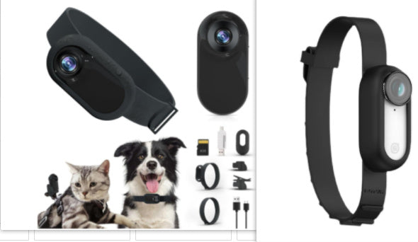 Pet Collar Camera – Wireless Recorder