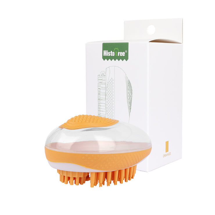 Pet Bath Brush – Silicone Grooming Comb