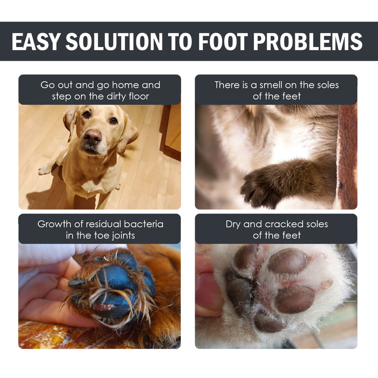 Pet Paw Cleaner , Dog Cat Paw Cleaner, Shoe Sole Care Cleaner