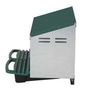 Pitched Roof House Iron-plastic Chicken Feeding