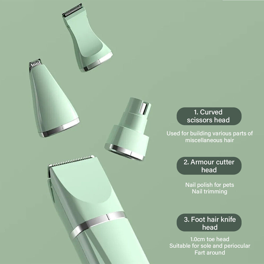 4X Pet Clippers – Cordless Grooming Trimmer Kit