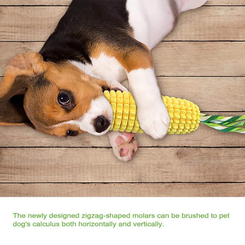 PROKEl Dog Chew Toy – Squeaky Corn Stick