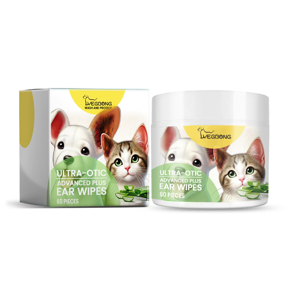 Ear Pads For Cats And Dogs Relieve Discomfort In The Pet Ear Canal And Clean Earwax