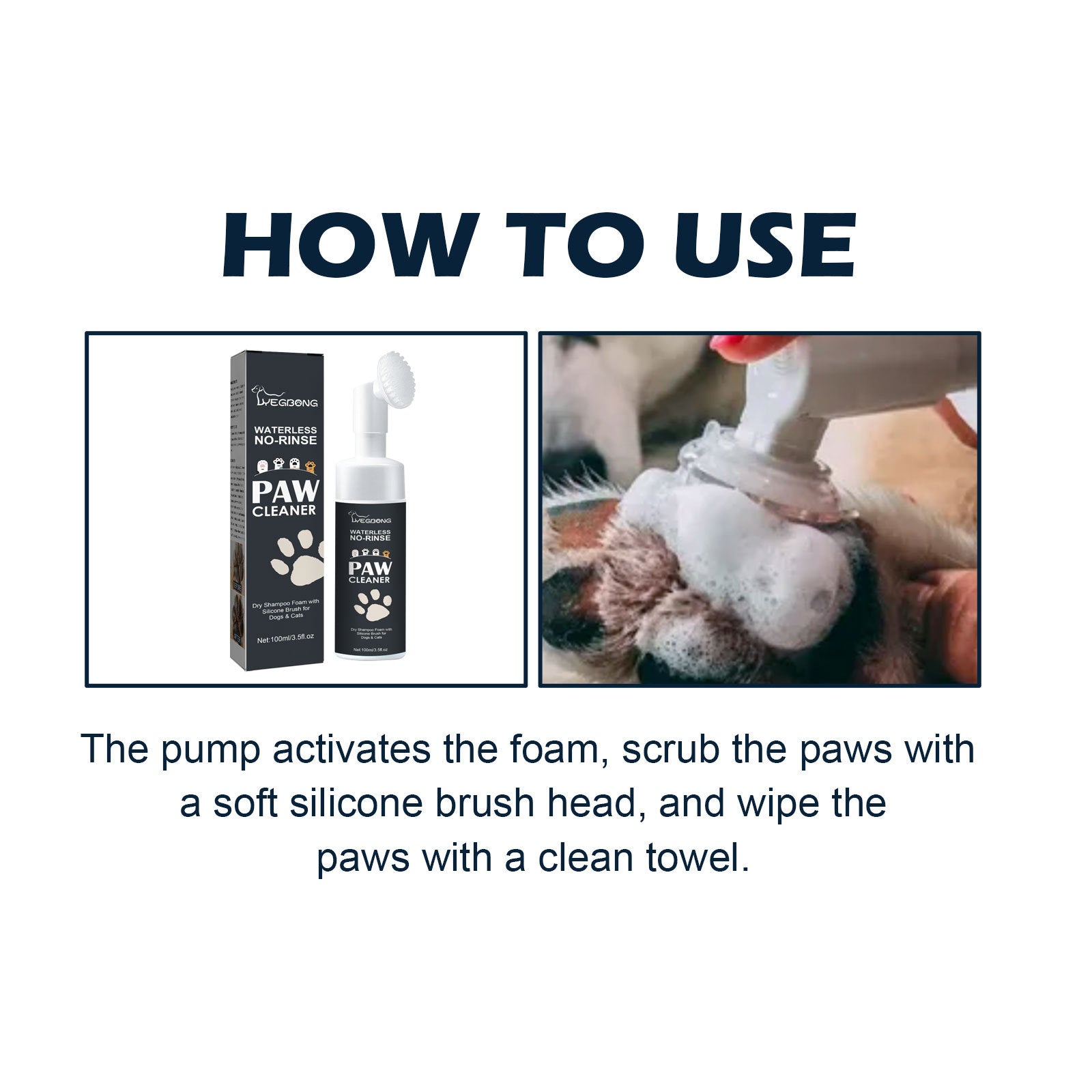 Pet Paw Cleaner , Dog Cat Paw Cleaner, Shoe Sole Care Cleaner