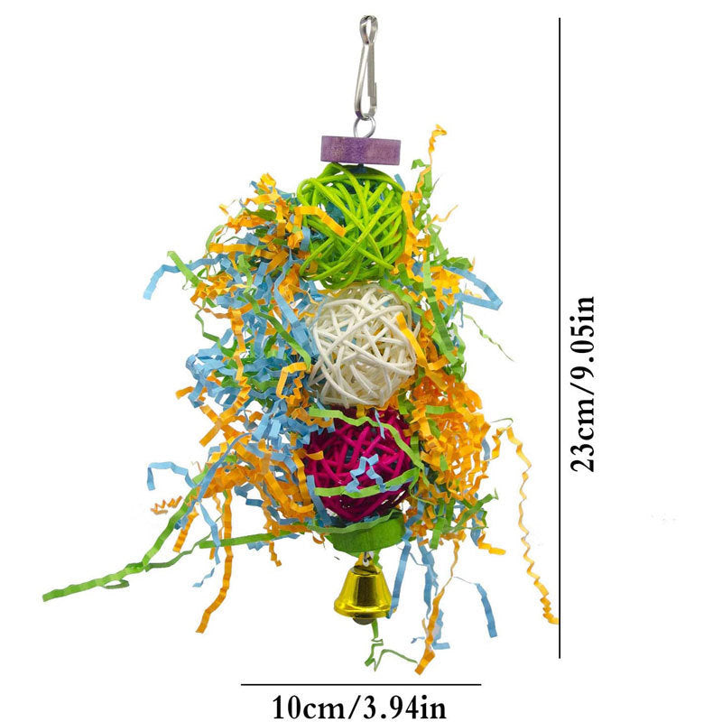 Bird Toy Set – Parrot Gnawing Supplies