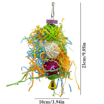 Bird Toy Set – Parrot Gnawing Supplies